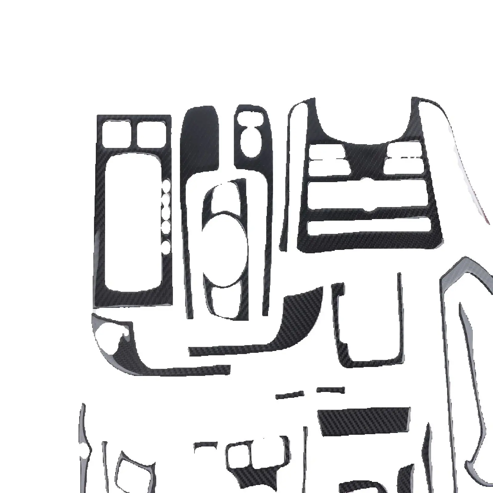 

27 шт., внутренняя накладка на приборную панель из углеродного волокна для Acura TL 2009-2014