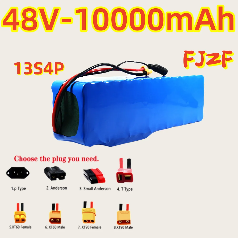 

13S4P 48V 10000mAh 1000watt 18650 Lithium ion Battery Pack FJZF 10Ah for Kugoo M4/M4Pro/ M5/M5Pro Electric Scooter Battery Pack