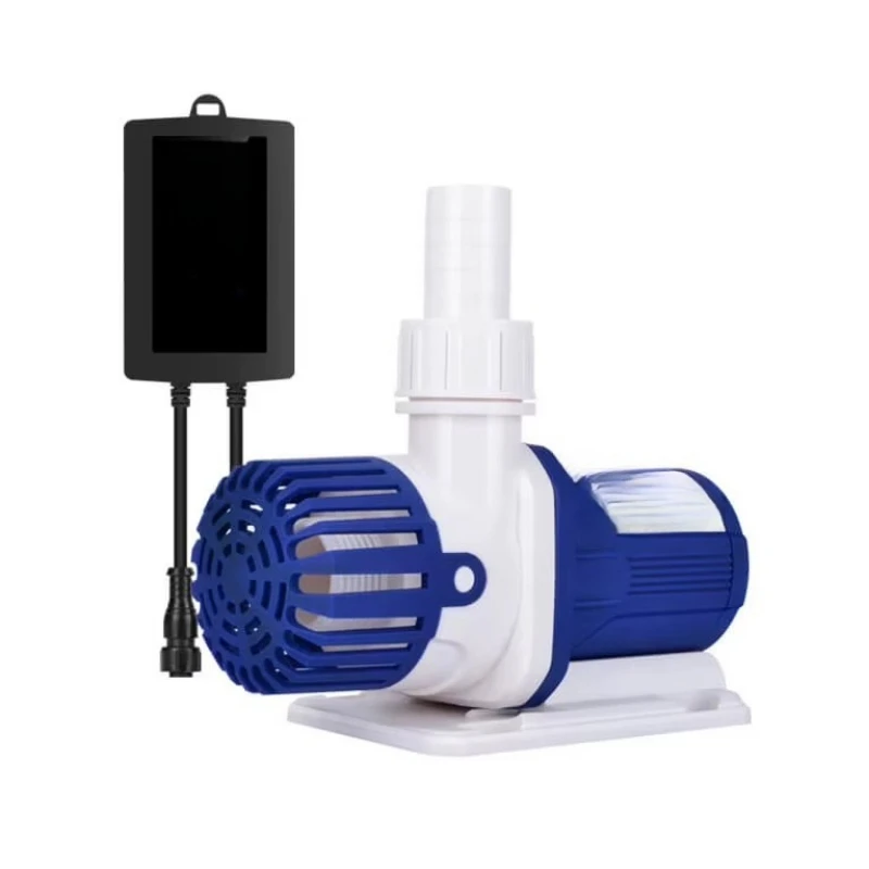 24V DC brushless pool skimming pump is ultra-quiet, suitable for swimming pool filtration and aquarium circulation