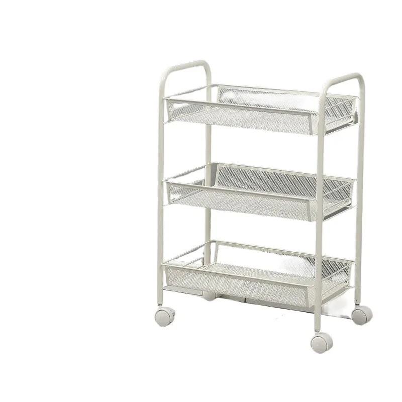 For Storage Trolley Rack Rotary Storage Movable Bedside  Finishing