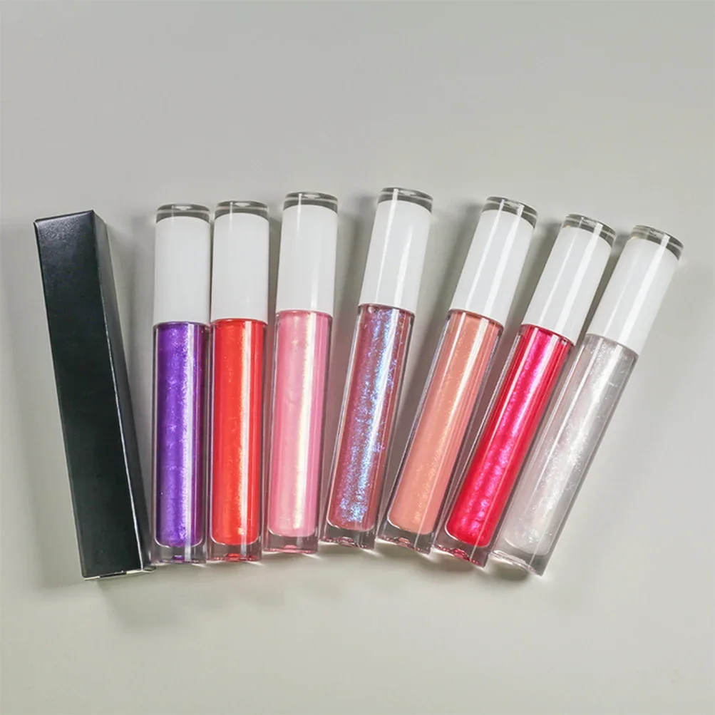 

Pearl Fine Flash Moisturizing Glossy Lip Gloss Glitter Private Label Cosmetics Hydrating Lipgloss Bulk Custom Logo Lip Glaze