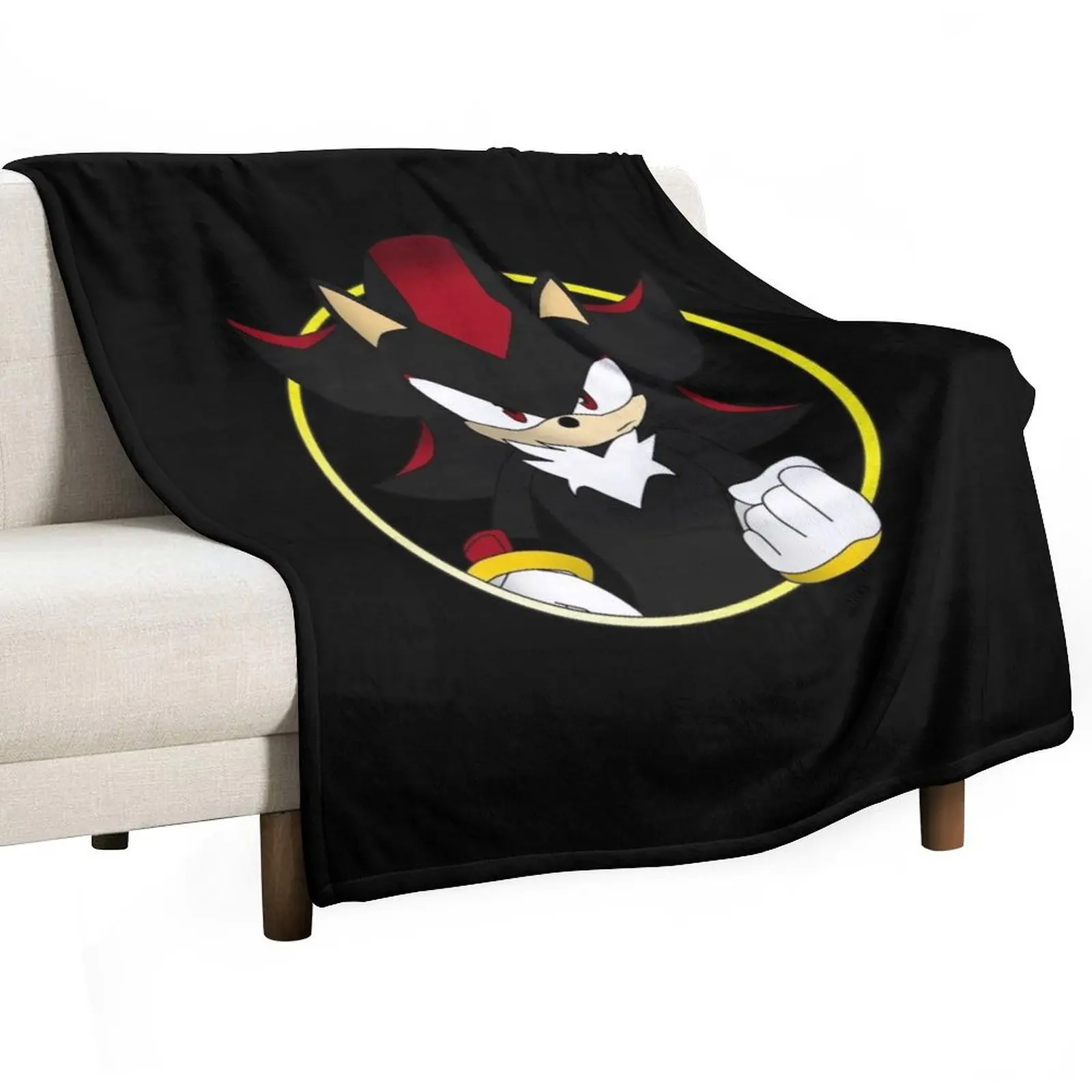 

Shadow the Hedgehog Throw Blanket blankets and throws Baby Blankets