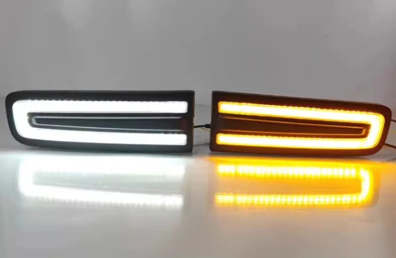 Car Daytime Running Lights Fit for Haval Raptor Modified LED Daytime Running Lights Front Bumper Decorative Lights