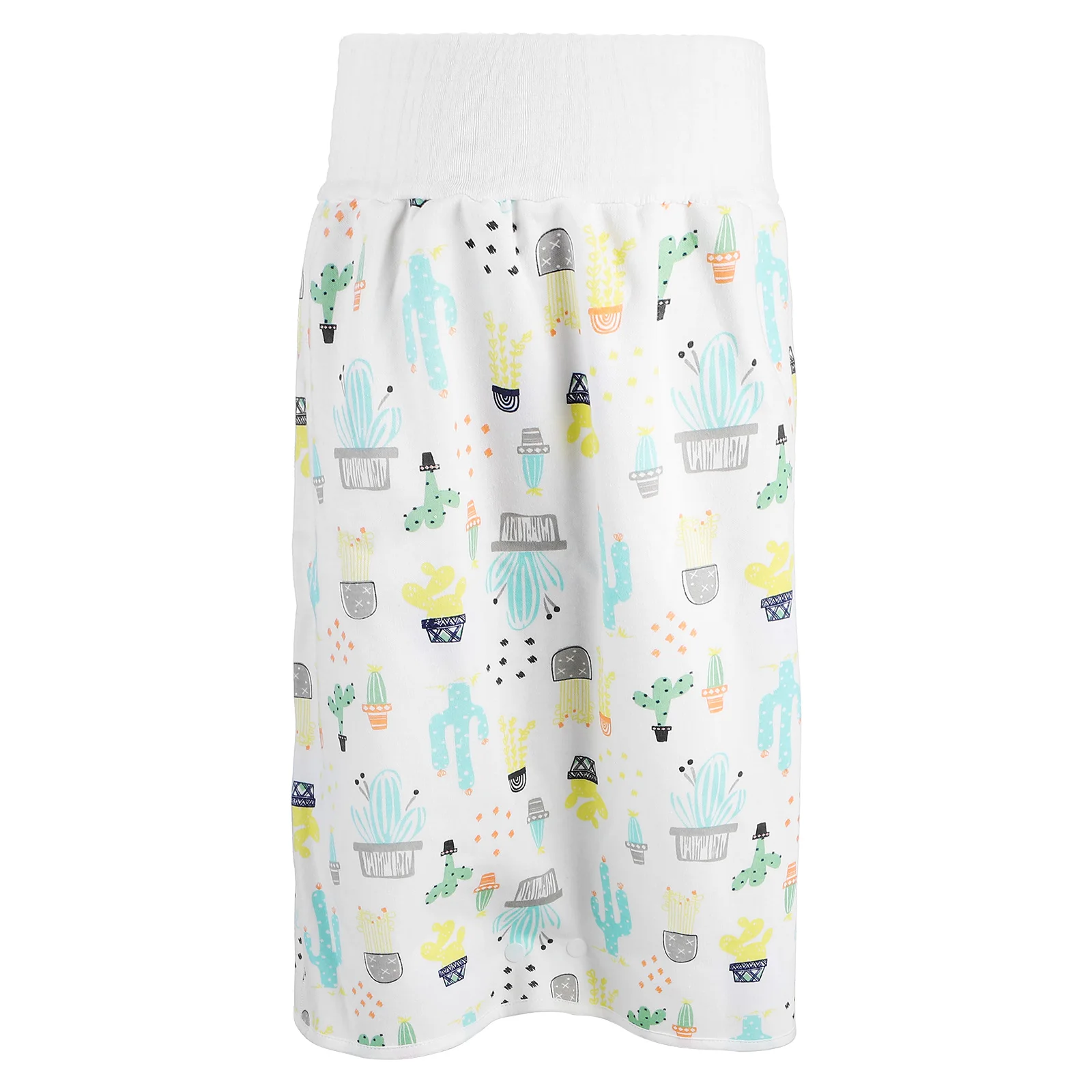 

1 шт., подгузники с высокой талией, тренировочные штаны, юбка, подгузники из чистого хлопка для новорожденных, детский горшок, водонепроницаемые складные легко чистящиеся подгузники, штаны