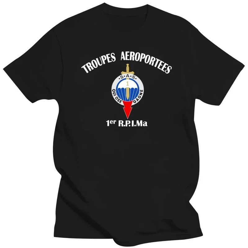 treetwear fashion vintage Tee Shirt 1Er Rpima Regiment Parachutistes D'Infanterie De Marine High Quality Casual Printing Tee