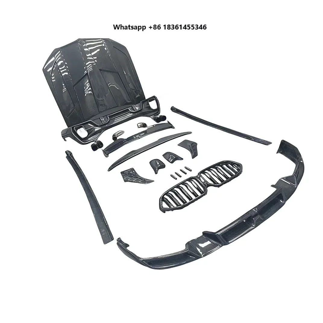 

for Body Kit X6 G06 2020-2022 Larte Style Carbon Fiber Body Kit With Hood