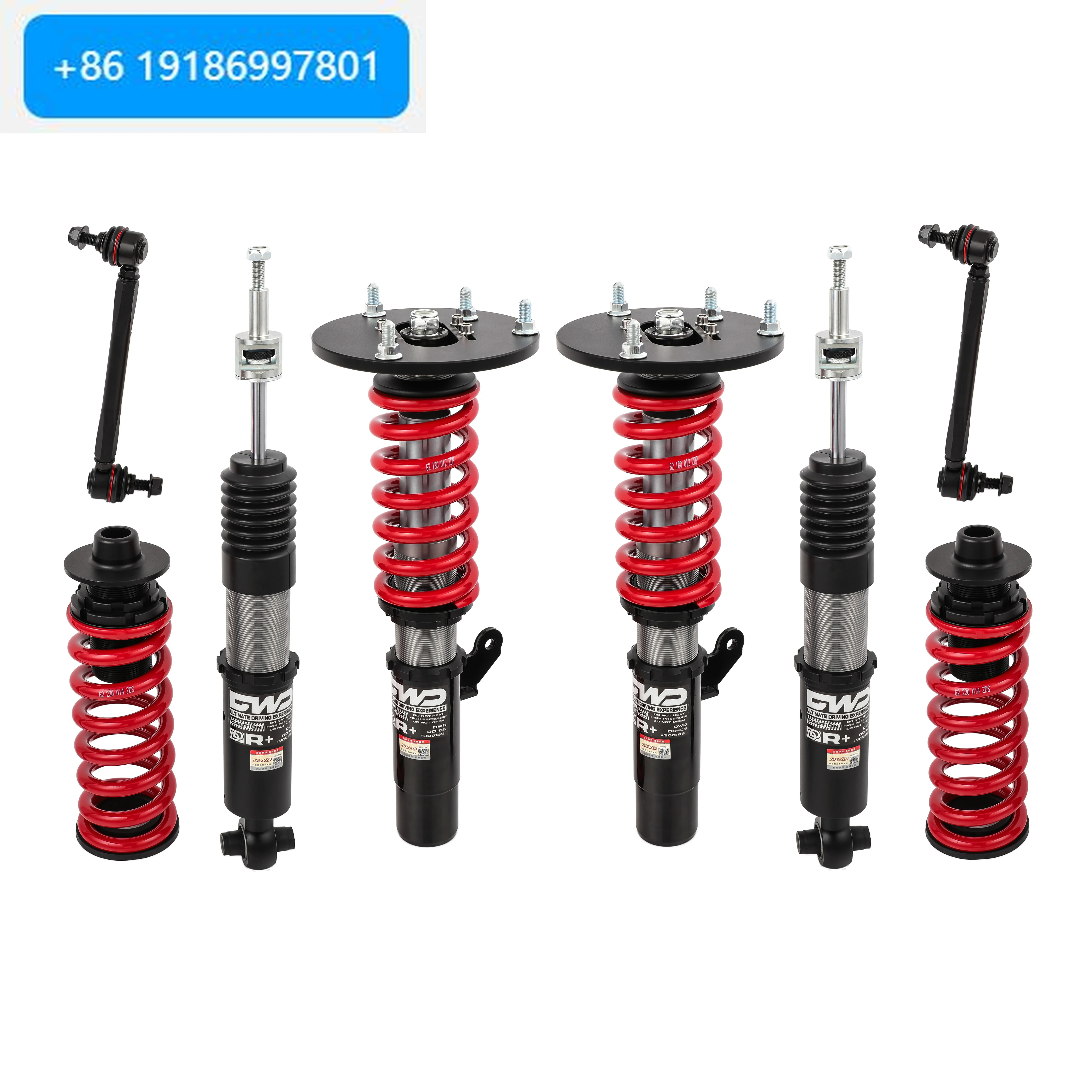 DWD DC-018 High Damping Force Coilover Monotube Inverted Shock Absorber Car Suspension for  4 Series F30/F32/F33/F36 13-20
