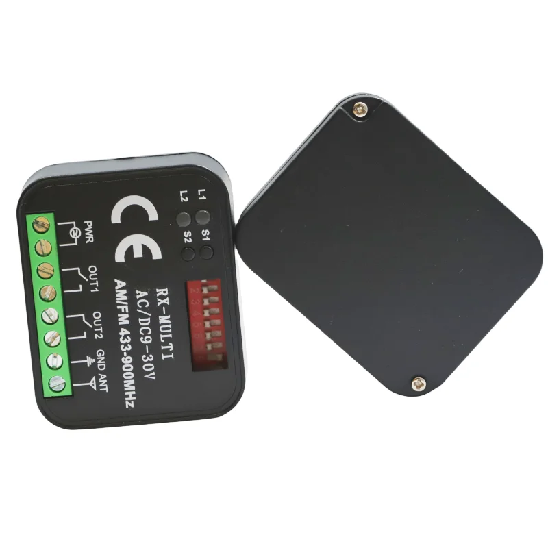 Récepteur universel de télécommande de porte de Garage RX MULTI 300-868MHz AC/DC 9-30V récepteur pour porte de Garage et transmetteur de barrière
