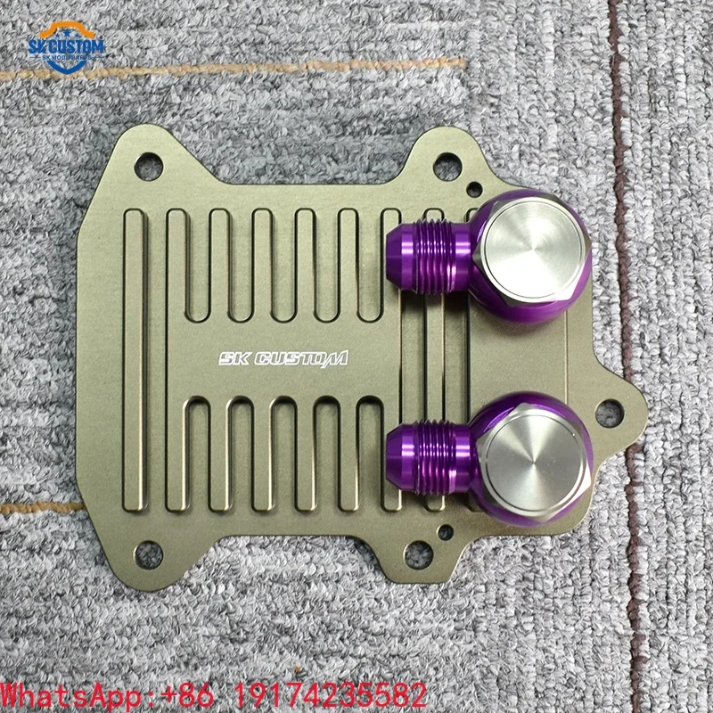 Engine Oil Filter Adapter For Vw-S-oda 1.4T 1.6L MK5 MK6 EA111 Engine Replacement Water Cooling