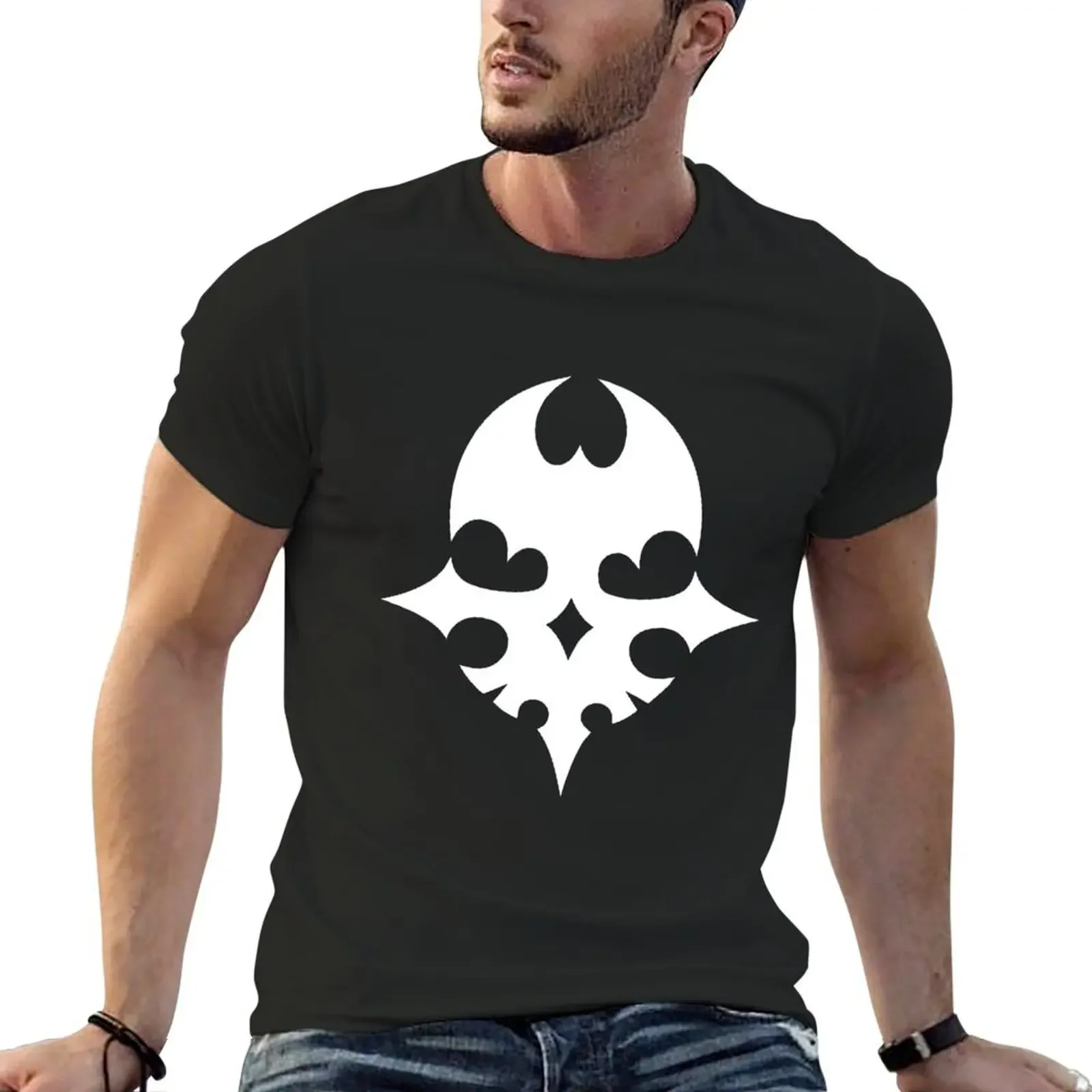 TWEWY Player Pin Hoodie T-Shirt summer top vintage aesthetic clothes fitted t shirts for men