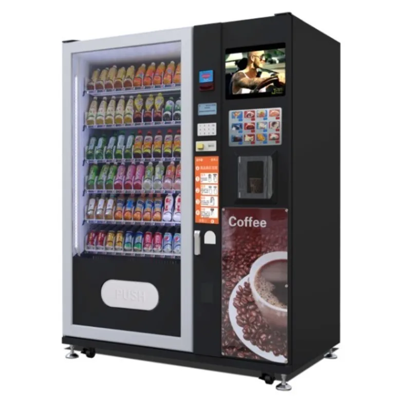 Multifunctional Touch Screen Custom Coffee Vending Machine For Foods And Drinks Vending Machine For Sale Self Service