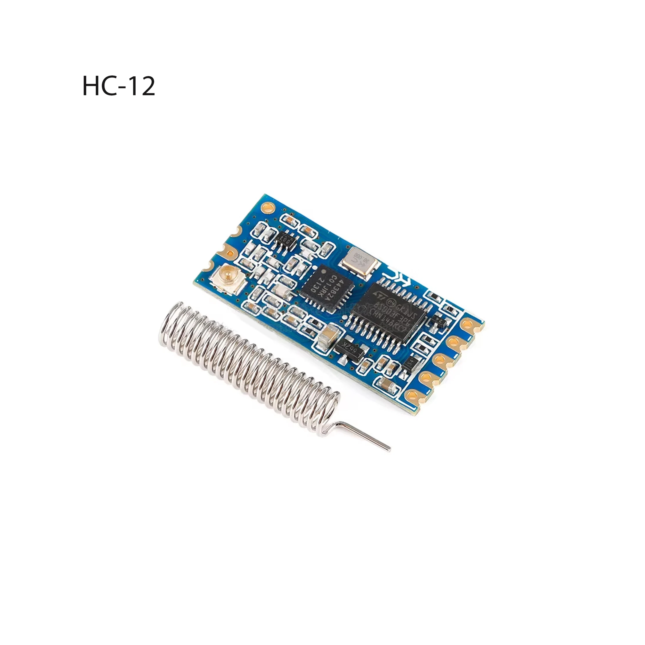 1pcs HC-12 SI4463 433Mhz Wifi Wireless Serial Port Module HC12 1KM 1000m 433MHz Receiving and Transmitting Board PCB