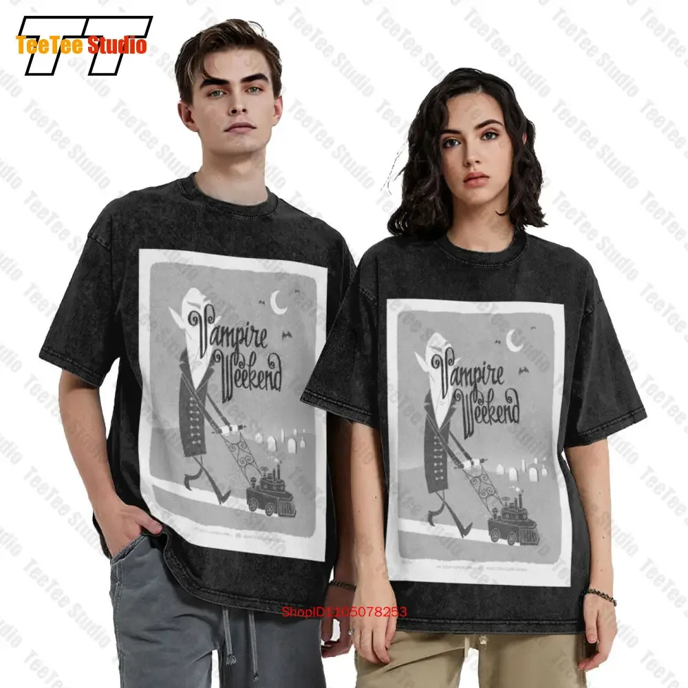 Vampire Weekend Tour Chicago,Il, April 6 2019 Vintage Oversized T-Shirt 4QSA