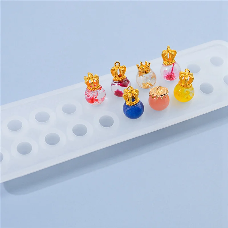 CYL-2X مجموعة قوالب السيليكون قالب قلادة ل عقد دي اي واي سوار صنع المجوهرات الحرفية-20 تجاويف #4