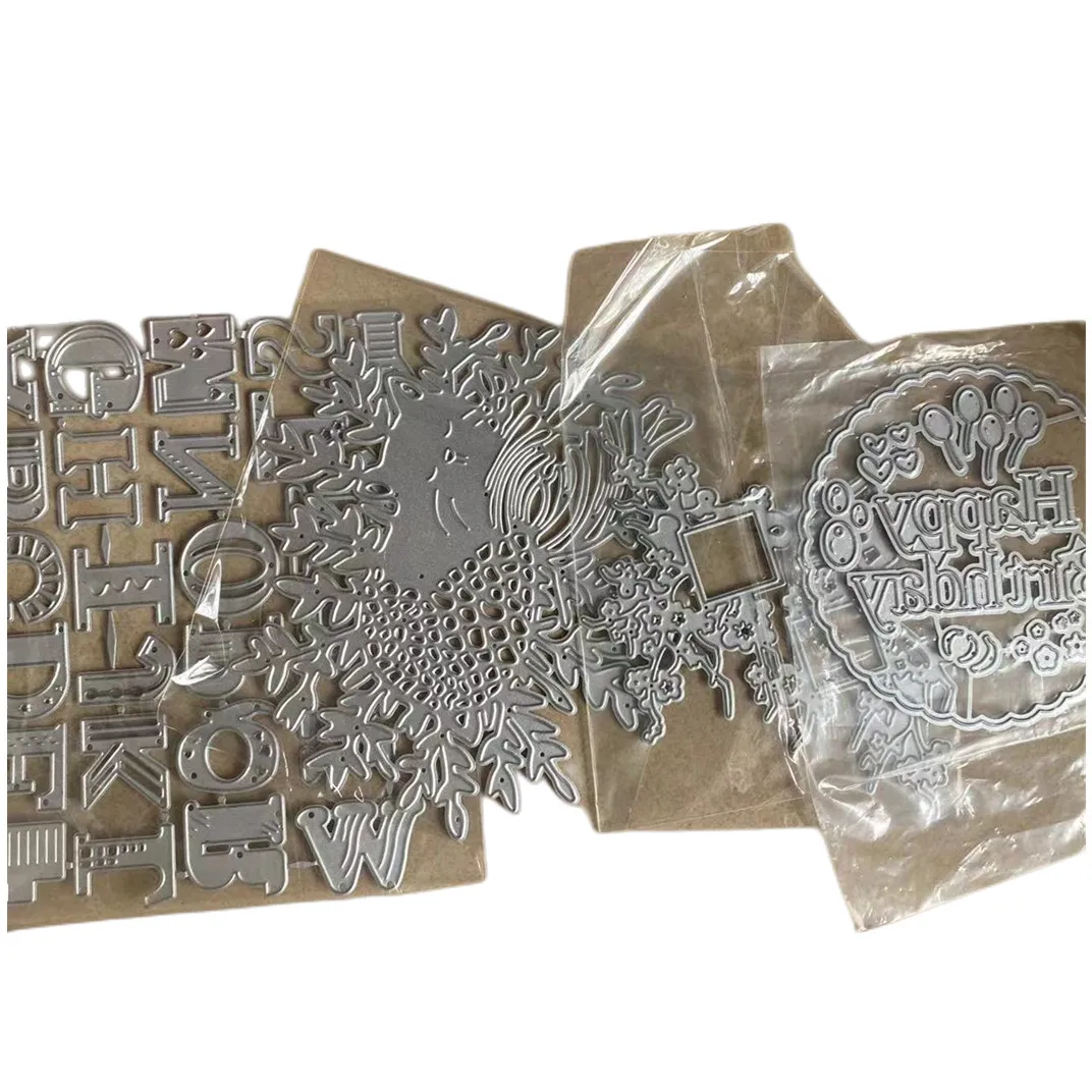 Random Clear Stock Metal Cutting Dies For Scrapbooking Stencils DIY Crafts Paper Album Cards Making Die Cut Cuts