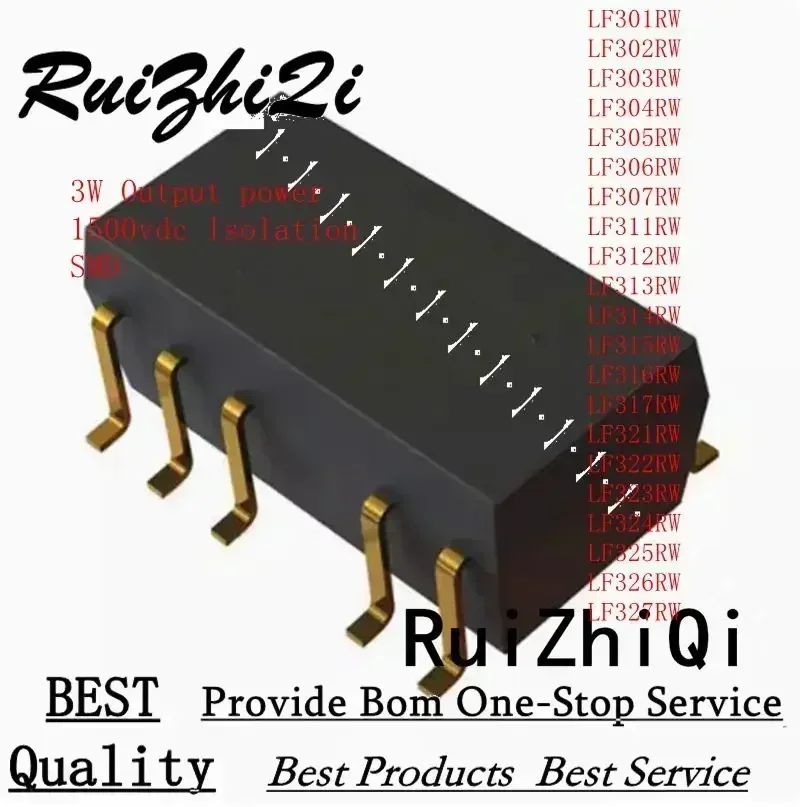 

10PCS/LOT LF315RW LF316RW LF317RW LF321RW LF322RW LF323RW LF324RW LF325RW LF326RW LF327RW 3W OUTPUT 1500VDC DC/DC SMD