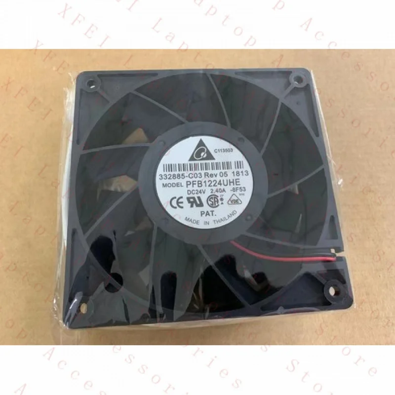F for Delta PFB1224UHE -8F53 12038 DC 24V 2.40A high air volume violence inverter fan