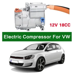 Aspligo DC Electric Compressor For VW Polo Passat T5 Golf 4 5 6 7 MK2 MK3 MK4 MK5 12V Automotive Air Conditioner Compressor New