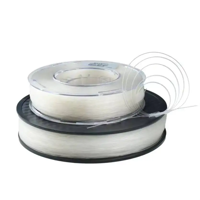 

500M FTTR FTTH Transparent Optic Cable 0.9Mm Invisible Optical Fiber