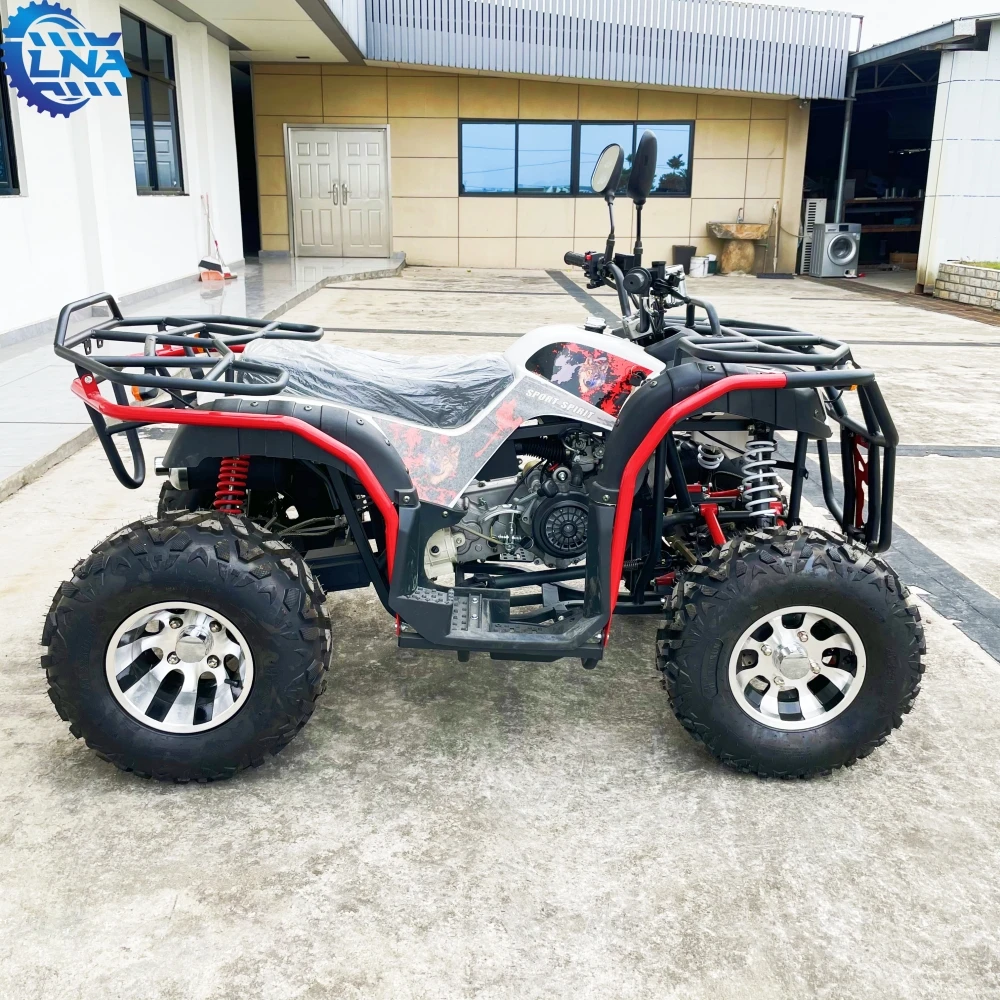 LNA 200cc quad atv 4x4 hydraulically operated disc brake off-road buggy races snow field comfortable seat easy maintenance