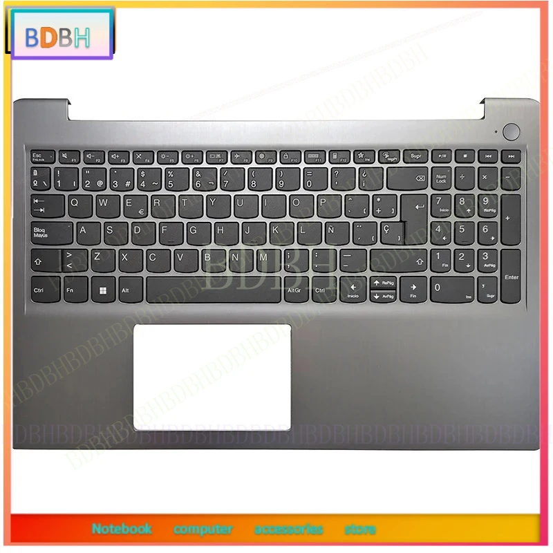 NEW For IdeaPad 3-15ITL6 3-15ALC6 15S 2021 US/UK/Spanish/French Keyboard Laptop Palmrest Upper Cover Case