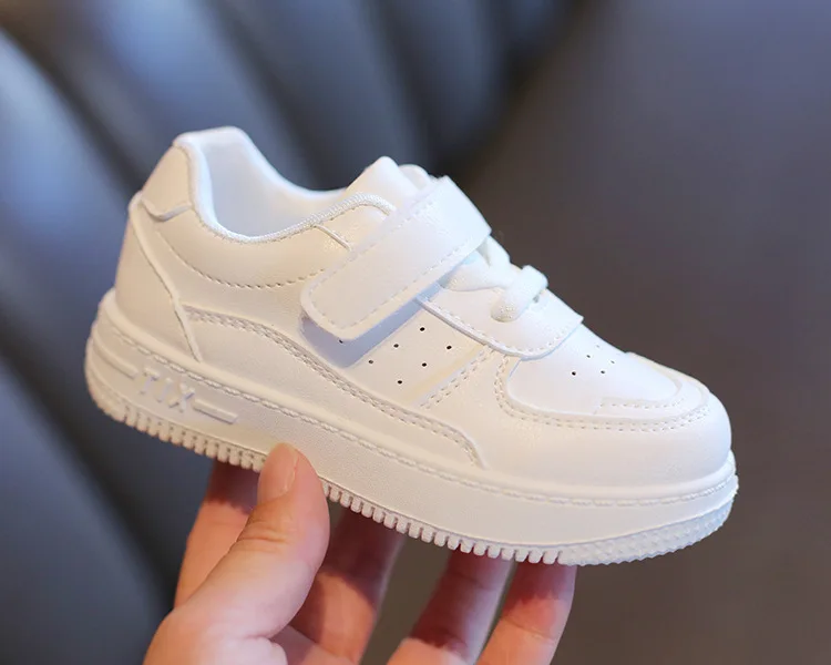 2026 Herbst Kinder-Sneaker Jungen Freizeitschuhe Leder Flache Schüler-Gehschuhe Rutschfeste Mädchen Leichte Sportschuhe – Detail 18