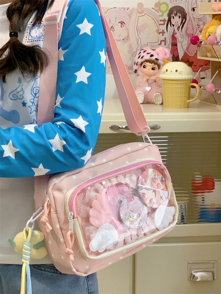 New Casual Dopamine Women Ita Bags Fashion Small Capacity Subculture Crossbody Shoulder Bag Aesthetic Designer Bolso Mujer