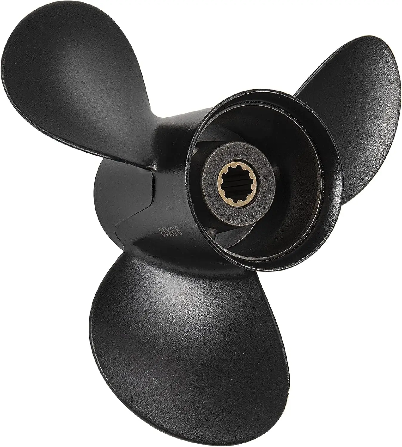 

Aluminum Boat Outboard Moto Propeller for Mercury Engines 25-30HP/ Tohatsu Nissan 3R0B645270 9 7/8x13 3" Gearcase,Rh