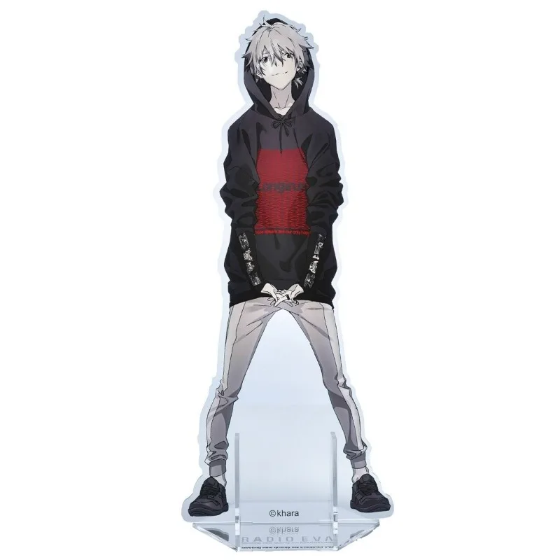 Neon Genesis Evangelion Ayanami Rei Ikarishinji Asuka Nagisa Kaworu Anime Peripherie transparente Acryl Desktop Stand Ornamente
