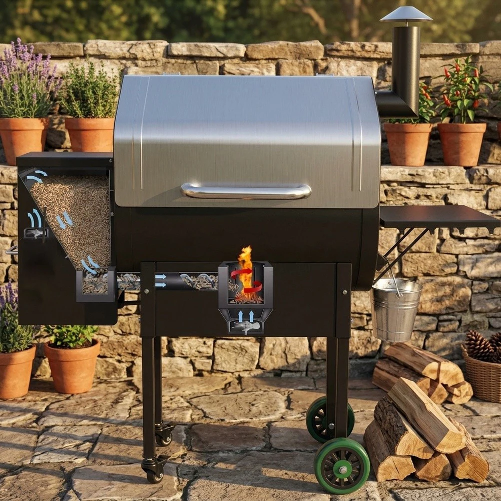 2026 Durable= Thermal Sensor For GMG Pellet Grills Jim= Models P-1036 Replacement Part High Temp Resistance Precise Control
