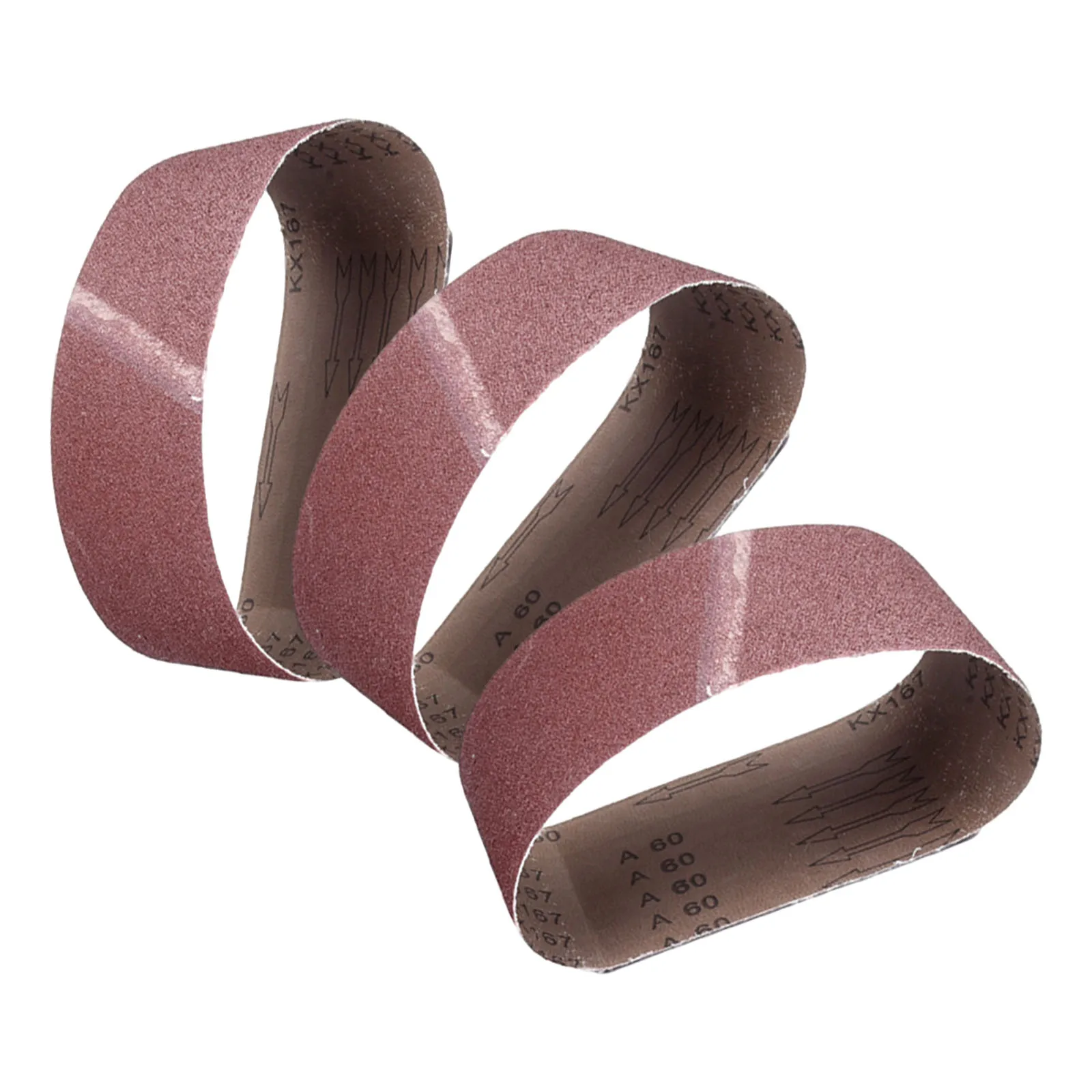 5pcs Sanding Belt Fine Grit Sandpaper Sander Abrasive 100*560mm 60Grit For Wood Metal Plastic Polishing Grinding Tools Parts