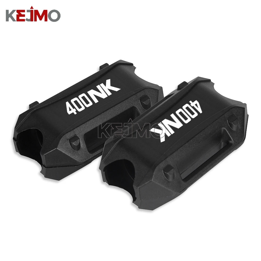 25mm Motorcycle Engine Crash Bar Protection Bumper Decorative Guard Block For CFMOTO 400NK nk 2018 2019 2020 2024 400 NK 400nk
