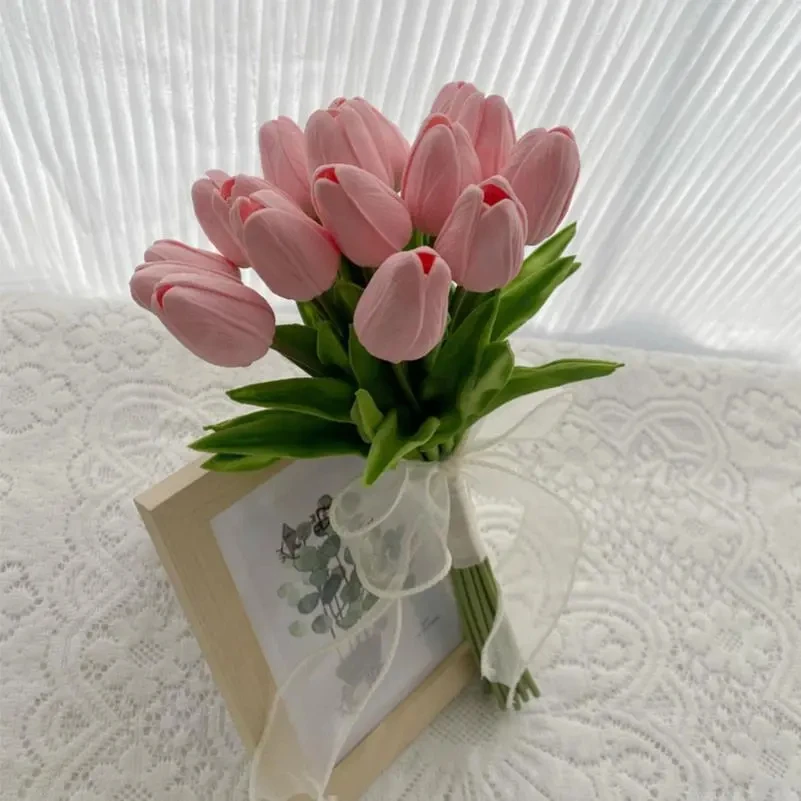 الوردي زنبق الكالا باقة الزفاف الزفاف الاصطناعي الزفاف عقد باقة الزهور وصيفه الشرف زهور الزفاف اكسسوارات الزفاف #4