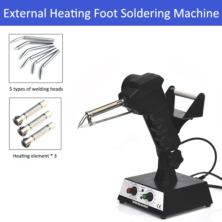 Automatic Soldering Machine Electric Soldering Iron Spot Welding Machine Foot Operated Soldering Station Heating Welding Tools