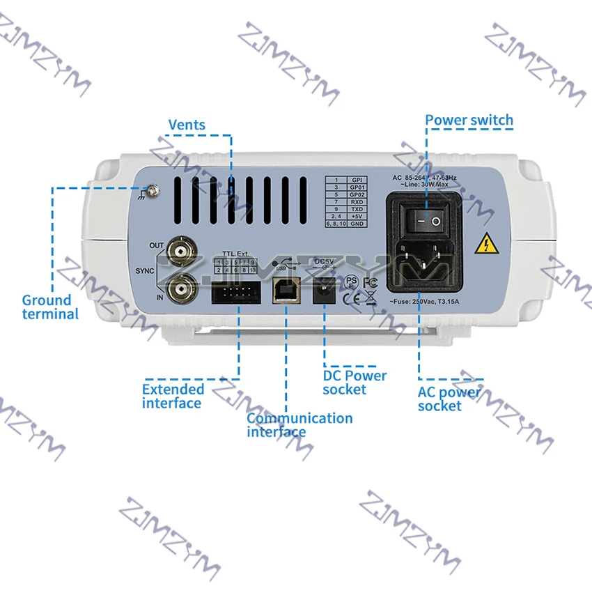 JDS8060/JDS8080 Signal Generator Arbitrary Waveform Generator Dual