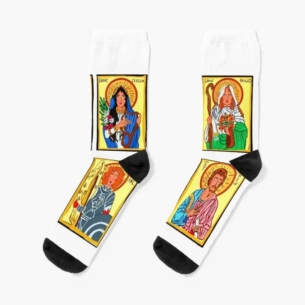 The Saints Socks custom sports Heating sock Socks Male Women's
