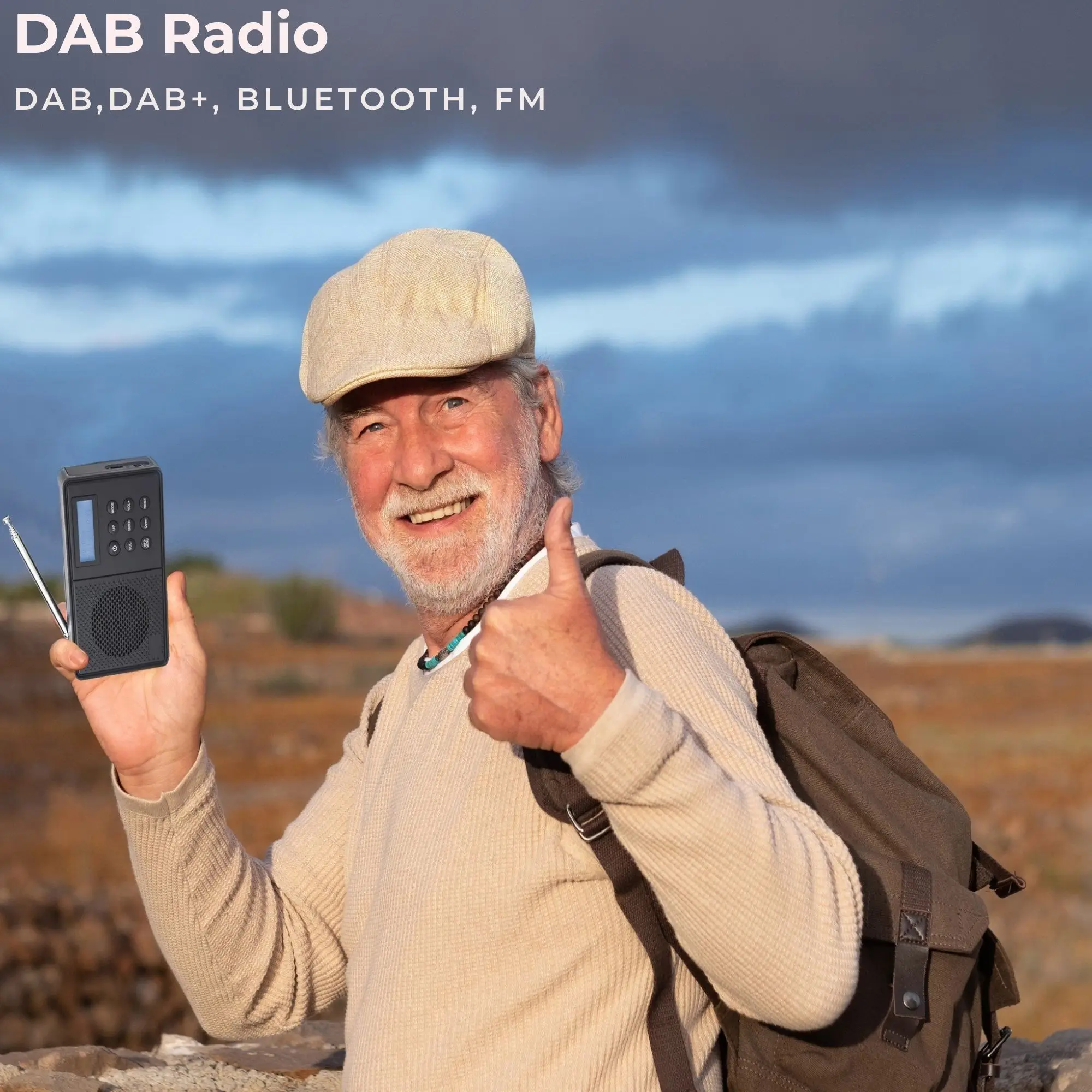 

Портативное DAB-радио с FM-радио Bluetooth DAB+ Радио Интернет-цифровое радио