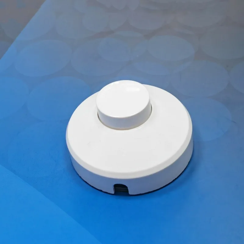 2PCS/LOT 3A 250V 317 Floor Lamp Foot Switch On/Off Halfway Round Foot Reset Button Online Switch High Quality DIY Accessories