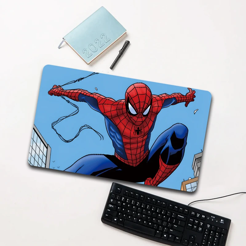 

Marvel Spider-Man Blue Swing Mouse Pad Large Non-slip Waterproof Desk Mat for Computer Laptop