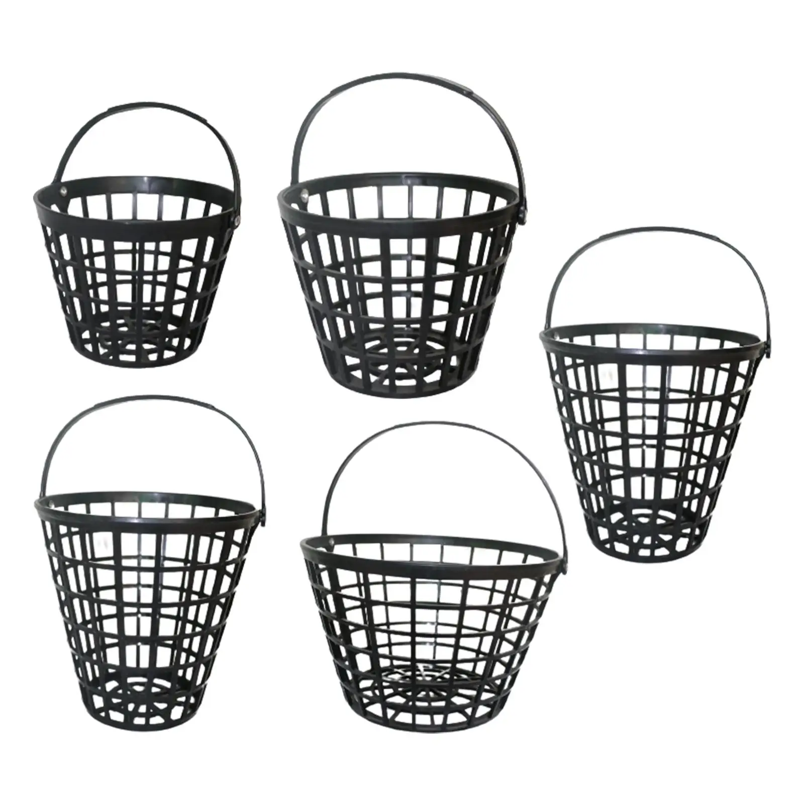 Golf Range Bucket Carrier Golf Club Accessories Training Golf Ball Basket