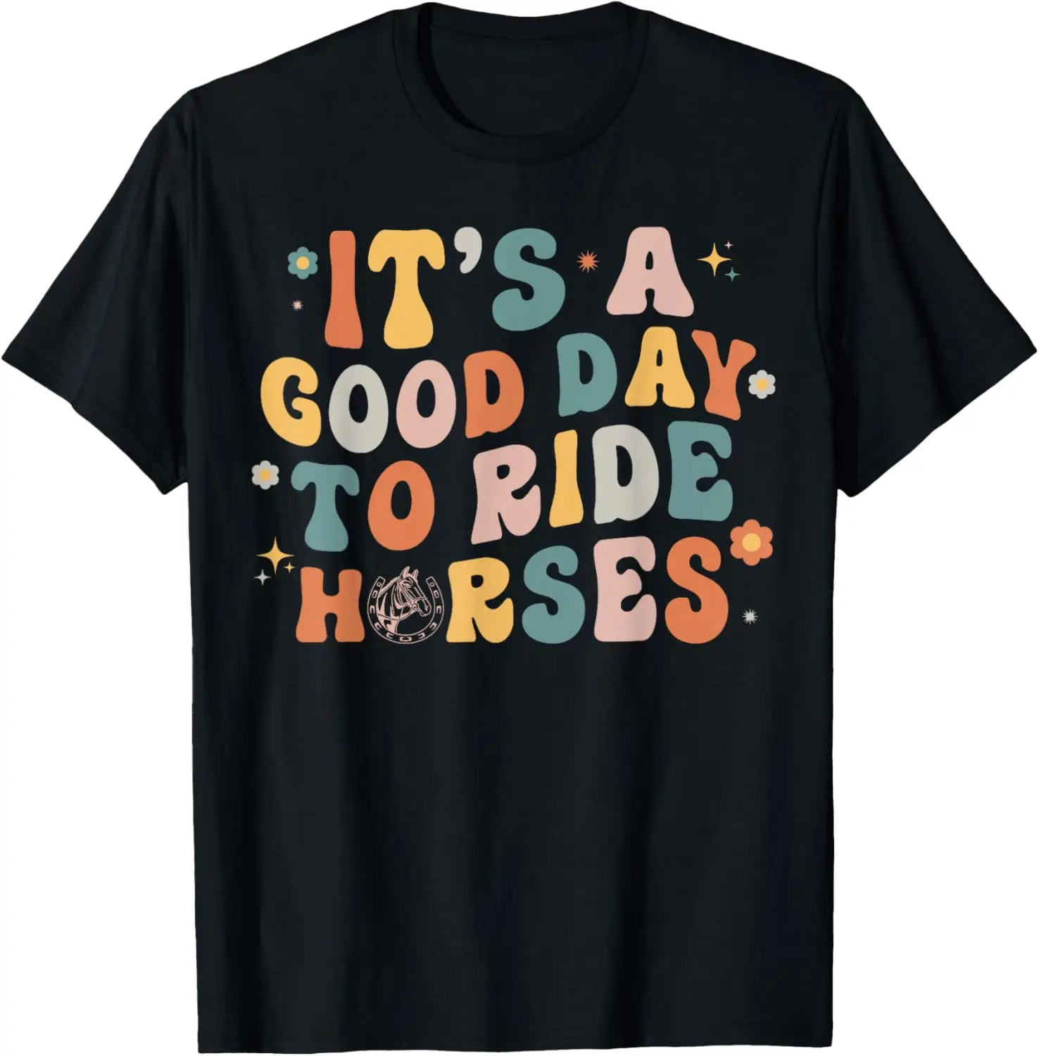 

Футболка Groovy It's A Good Day To Ride Horses Horse Racing & Riding