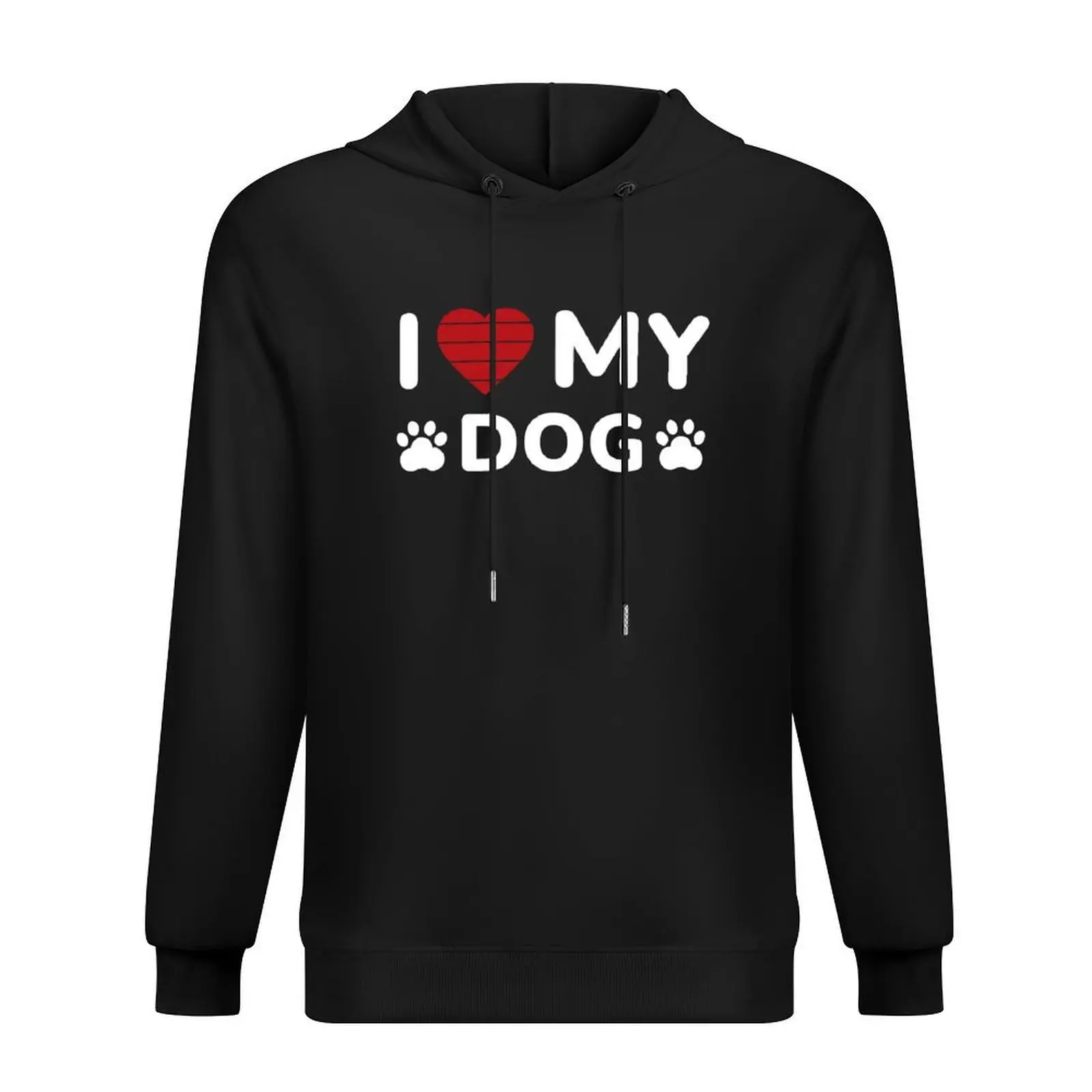 

I Love My Dog - I Heart My Dog Hoodie mens designer clothes men's sweat-shirt men wear men's clothes hoodie