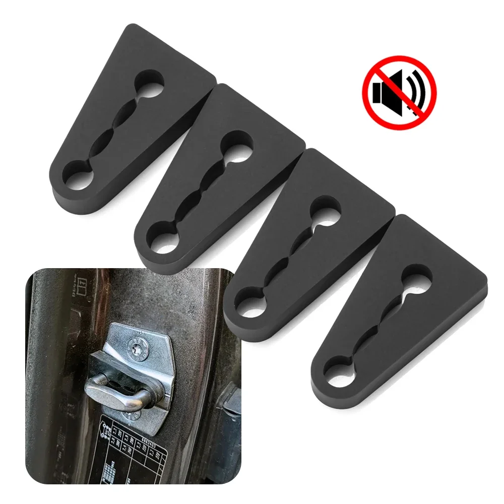 For BMW X1 X3 X5 X6 E84 E83 F25 E70 E71 Car Door Lock Sound Deadener Damper Buffer Rattling Screaks Quiet Noise Deaf Insulation