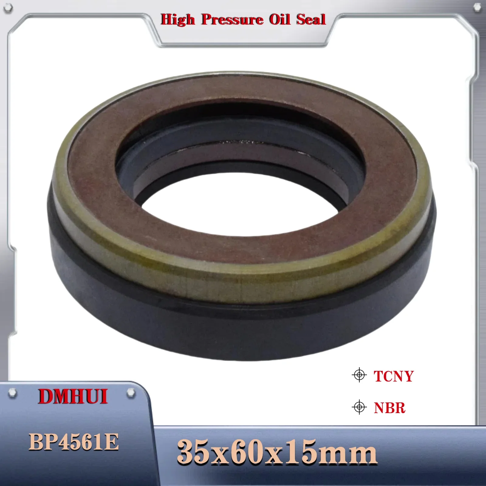 35x60x15mm BP4D61E Hydraulic Pump High-Pressure Skeleton Shaft Seal Agricultural Machinery Oil Seal 35×60×15