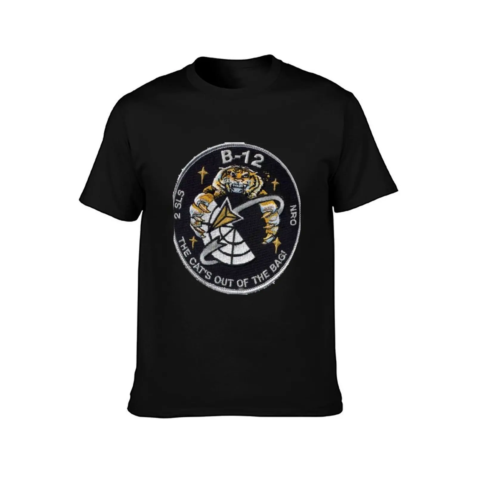 NROL 9 Launch Team Crest Misty Program T-Shirt Summer Casual Cotton Tee Oversized Streetwear Tops Vintage Graphic Print