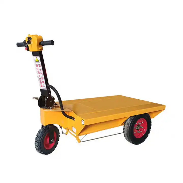 

New Product Cheap Price Electric Car/Electric Platform Carrier Electric Flat Bed Cart For Warehouse Use