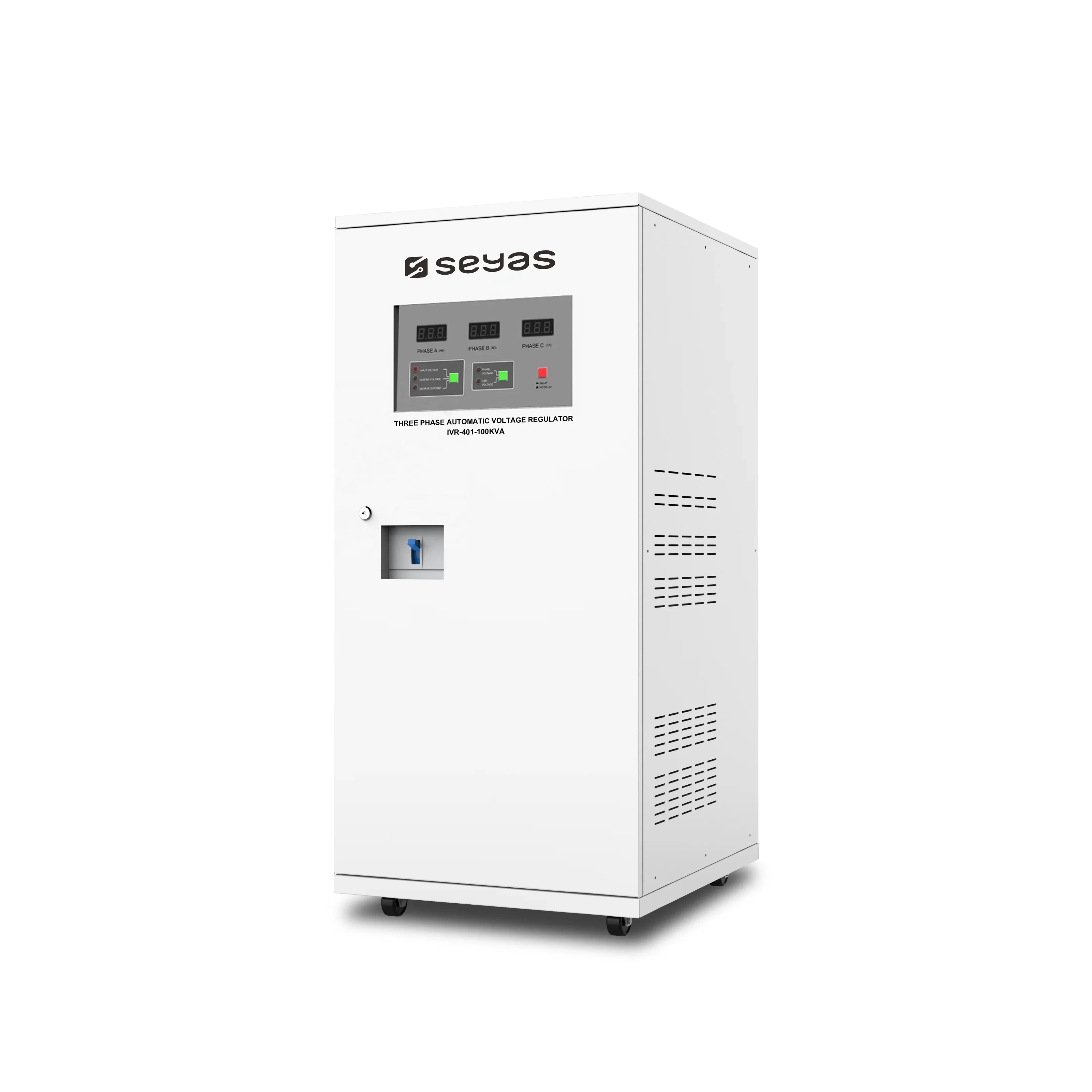 380V Three Phase Servo Motor Type 100kva Industrial Voltage Stabilizer With 36 Monty Warrty