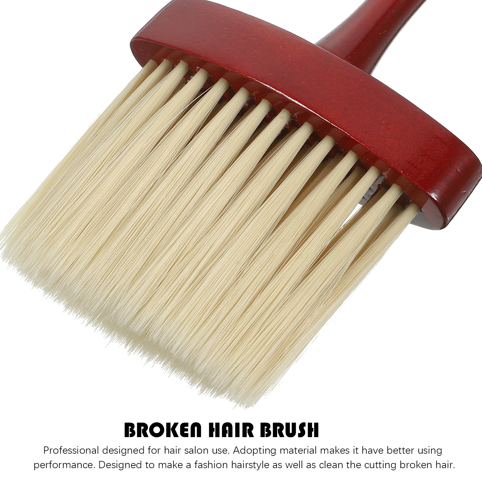 

1Pcs Eco Friendly Hair Brush for Salon Styling and Cleaning Broken Hair Portable Design Durable Material Perfect Gift