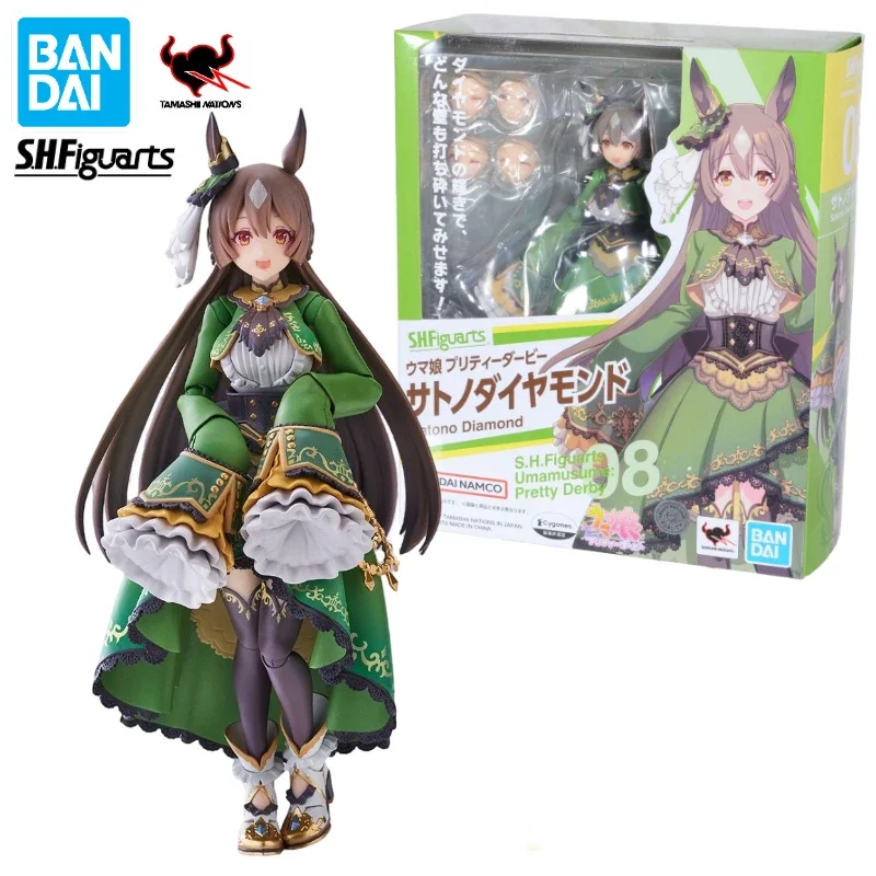 

Original In Stock Bandai S.H.Figuarts SHF Satono Diamond Uma Musume Pretty Derby Anime Action Figure Toy Gift Collection Hobby