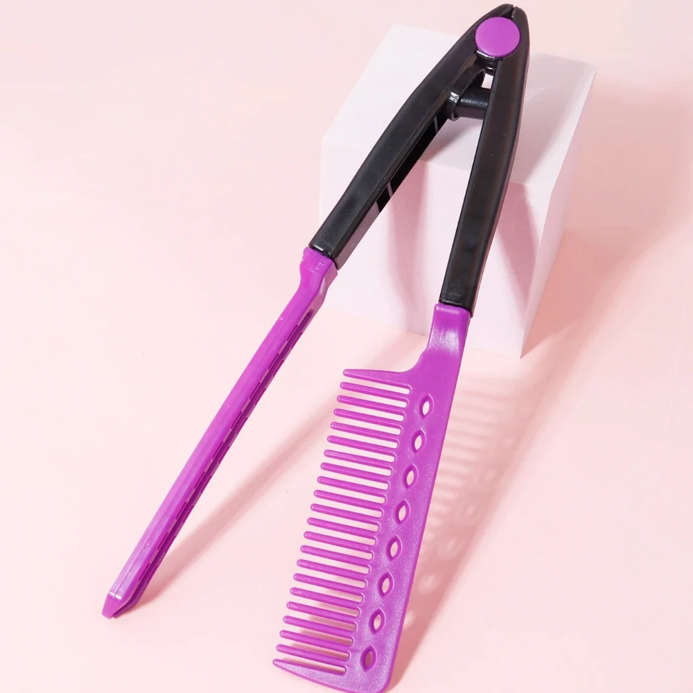V-Shaped Straight Hair Brush, Salon Quality